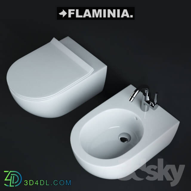 FLAMINIA APP toilet and bidet Tara.Logic 33 600 885