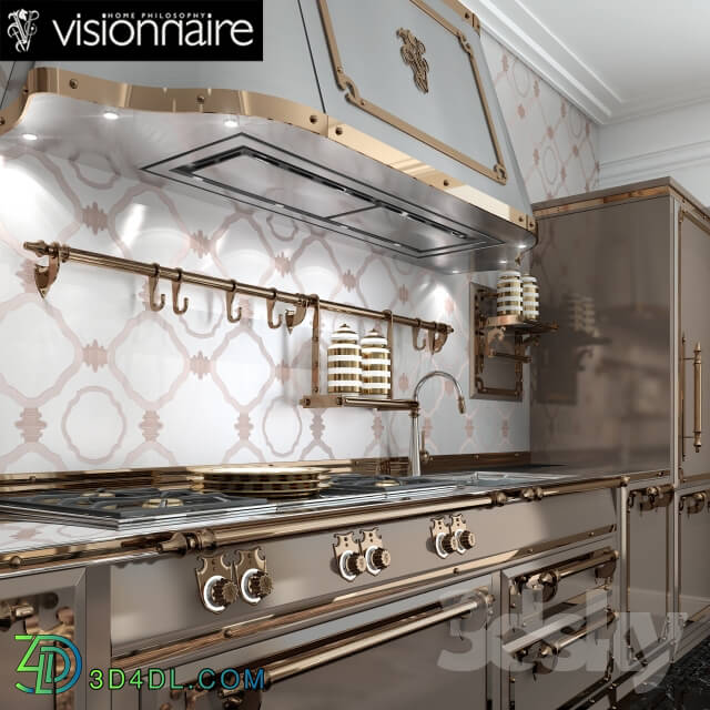 Kitchen Visionnaire Victorian Working Area Composition