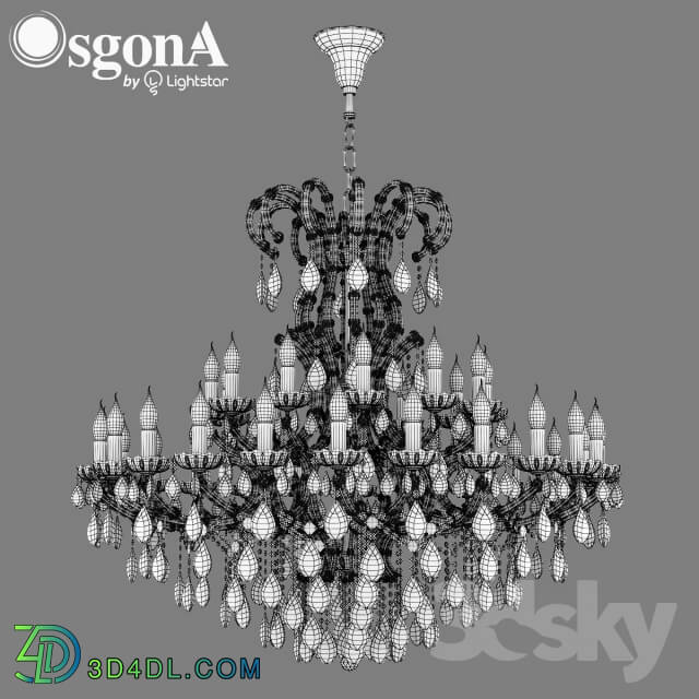 775373 CHAMPA Osgona Pendant light 3D Models