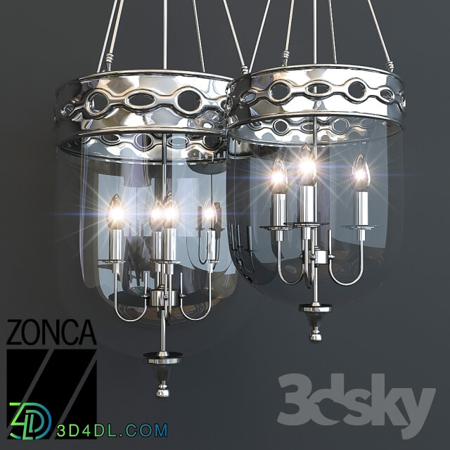 Zonca Mare Pendant light 3D Models