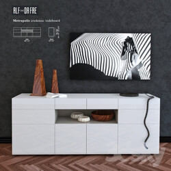 Sideboard Chest of drawer Tumba chest of drawers METROPOLIS Alf Dafrè Composition 2 