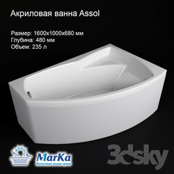Acrylic bath Assol 