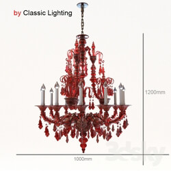 Chandelier Classic Lighting Pendant light 3D Models 