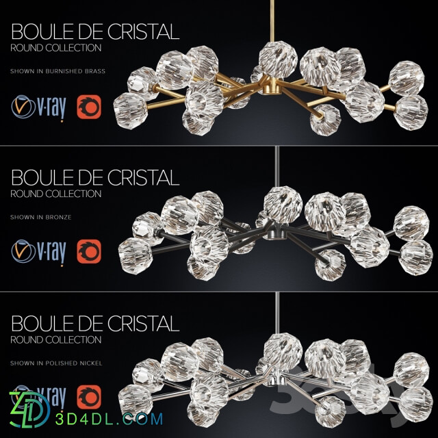 RH BOULE DE CRISTAL ROUND COLLECTION 48