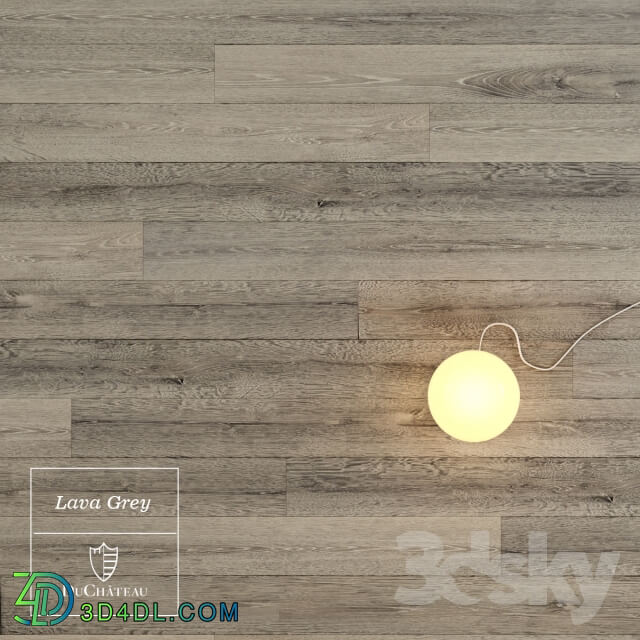 Wood Lava Grey wooden floor by DuChateau