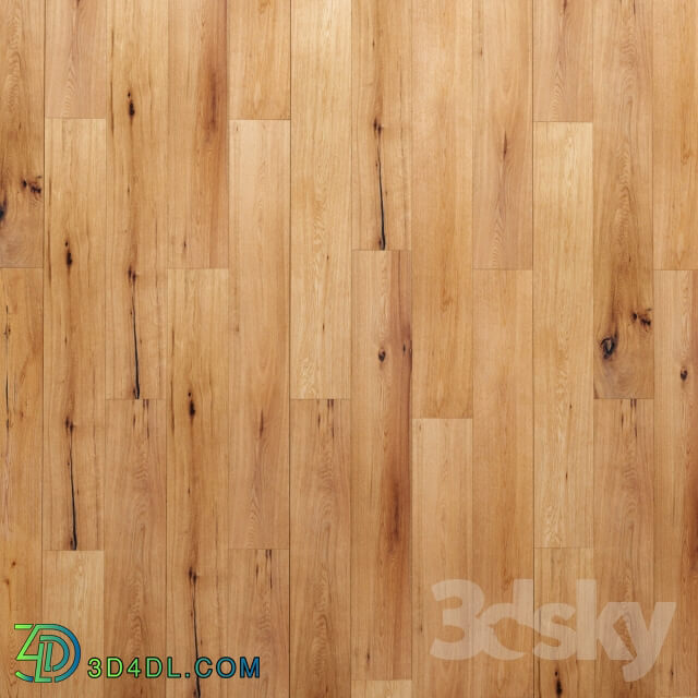 Wood Parquet DuChateau Natural. NO PLUGINS.