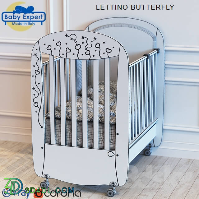 Baby Expert Lettino Butterfly 