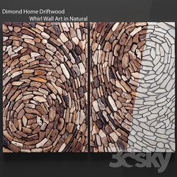 Other decorative objects Dimond Home Driftwood Whirl Wall Art 