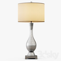 Mercury Glass Table Lamp 