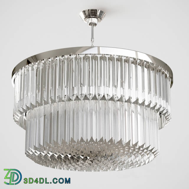 Bella Figura Two Tier Drum Chandelier vray corona 