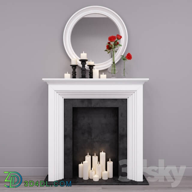 Decorative fireplace 3