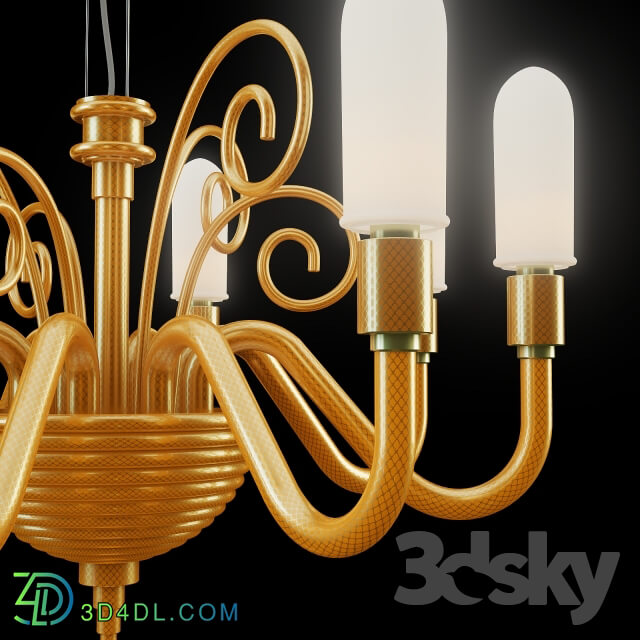 Facon de Venise. Barbara Chandelier Pendant light 3D Models