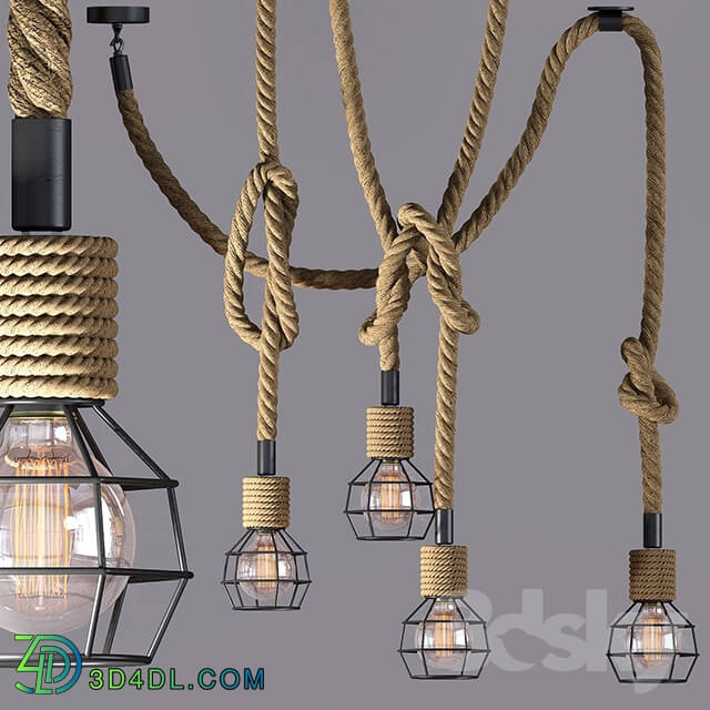 Rope Suspension Lamp