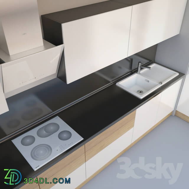 Kitchen Modern kitchen with appliances
