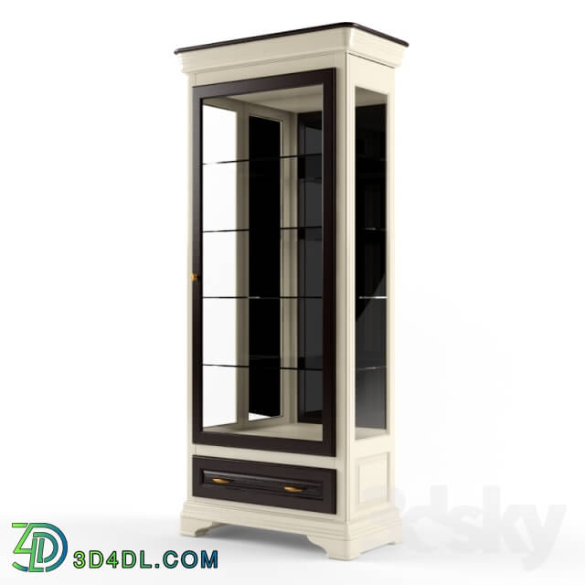 Wardrobe Display cabinets Cabinet with a showcase of Vlad 