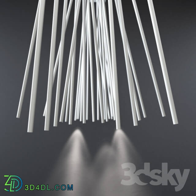 Viabizzuno Peled Pendant light 3D Models