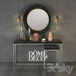 Other Dome Deco decor set with vases console mirror 