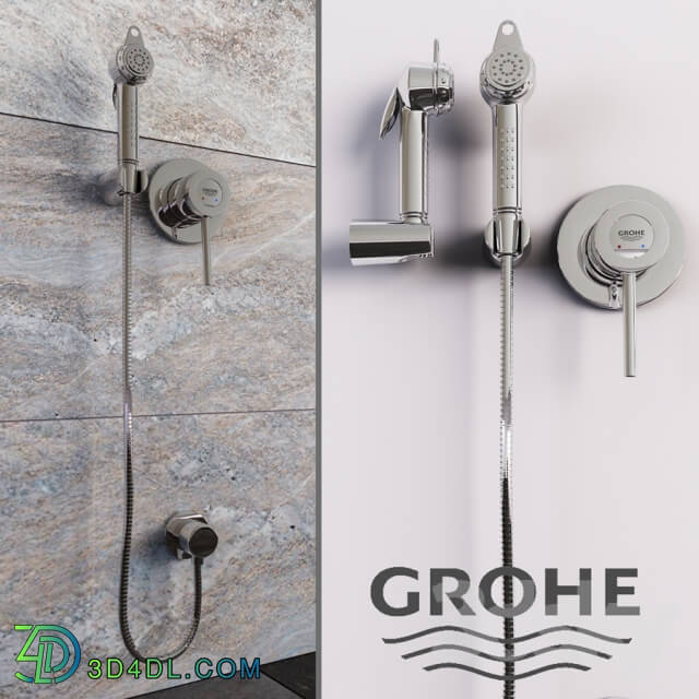 Faucet Grohe Bau classic hygienic shower