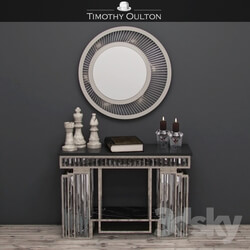 Timothy Oulton console with decor Console 3D Models 