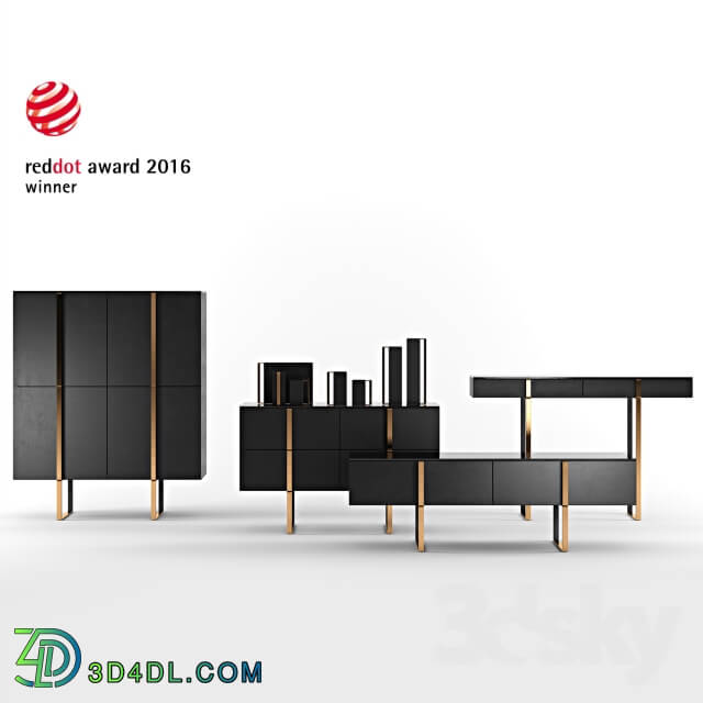 Sideboard Chest of drawer Grid Furniture amp Decor Set