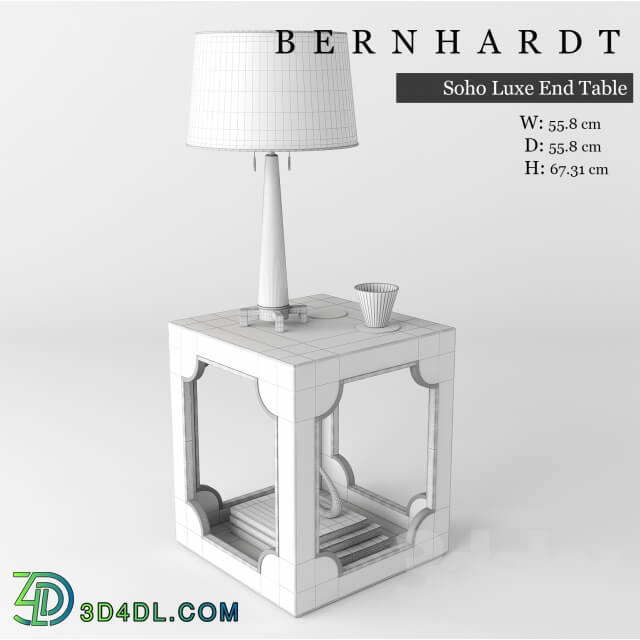 BERNHARDT Soho Luxe End Table 368 111