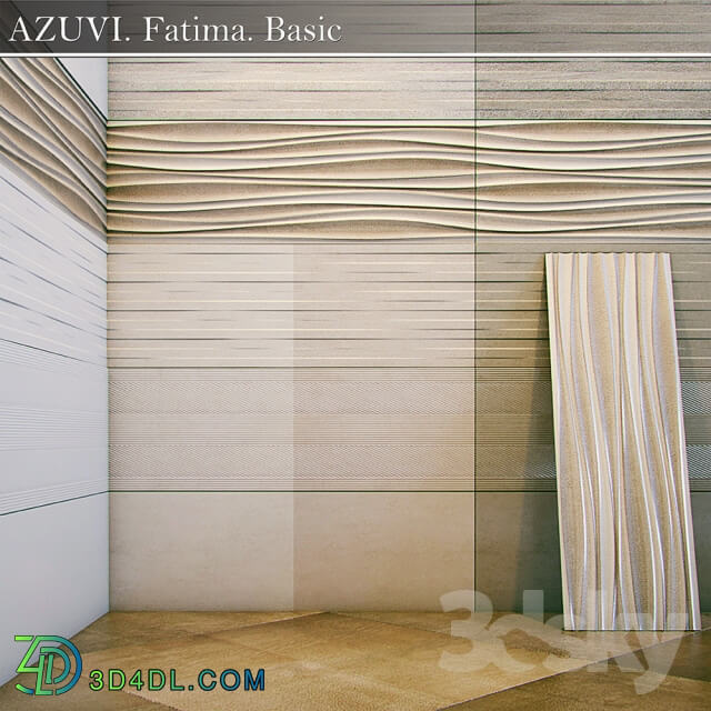 Bathroom accessories Tile AZUVI. Fatima Series Basic.