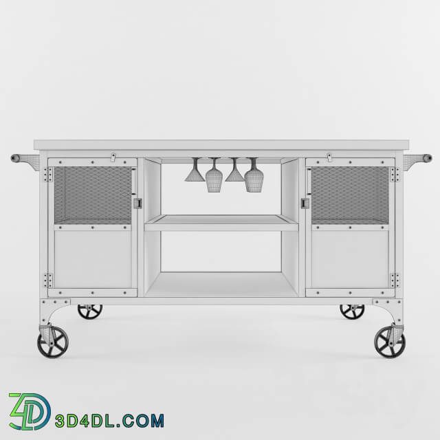 Sideboard Chest of drawer bar trolley