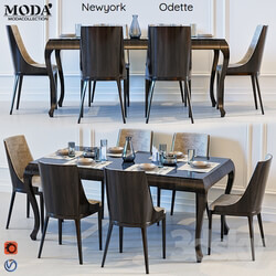 Table Chair Modacollection Newyork Odette 