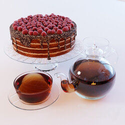 Chocolate cake tea 