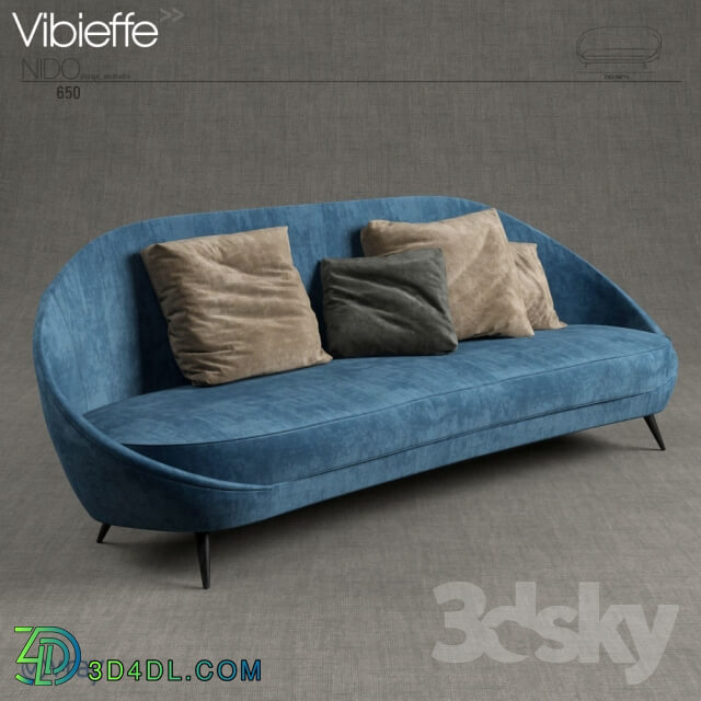 Vibieffe 650 Nido Sofa