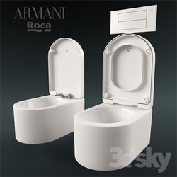 Armani Roca bidets and toilets 