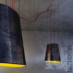 Luminaire FORGED Pendant light 3D Models 