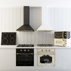 A set of Electrolux kitchen appliances 