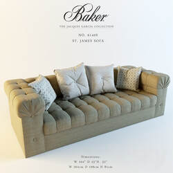 Baker No. 6140S ST. JAMES SOFA 