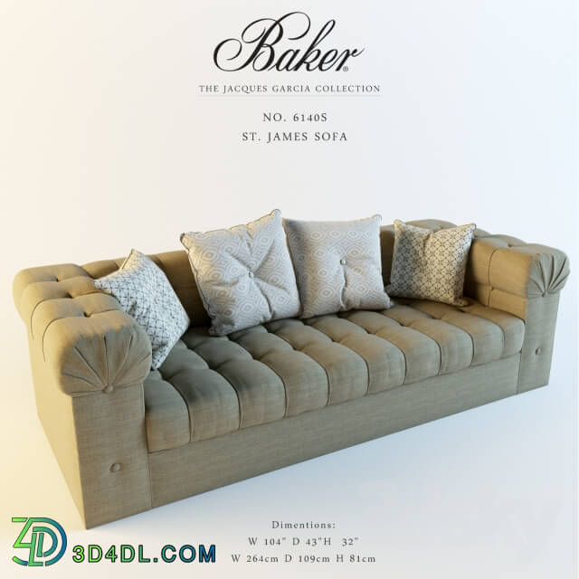 Baker No. 6140S ST. JAMES SOFA