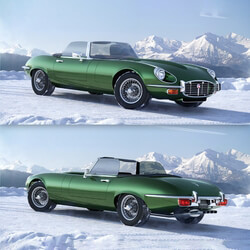 Viz People 3D Cars v1 Jaguar EType 10 