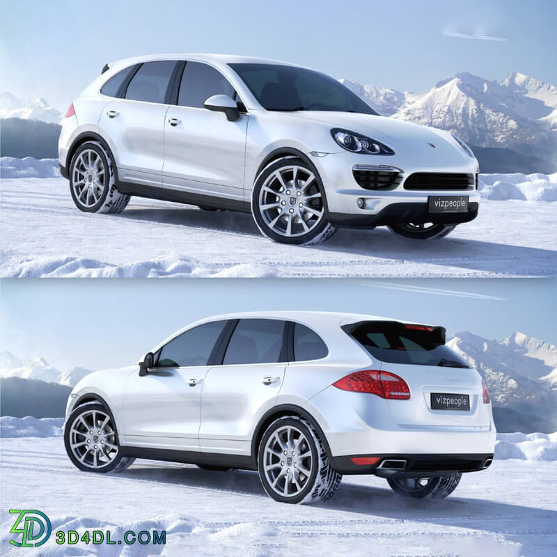 Viz People 3D Cars v1 Porsche Cayenne 01