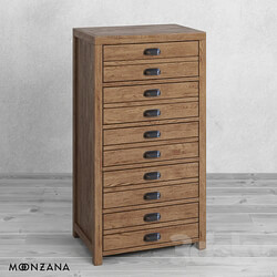 Sideboard Chest of drawer OM High chest of drawers Printmaker 1 section Moonzana 