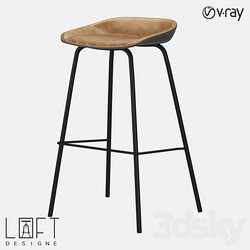 Bar stool LoftDesigne 30126 model 