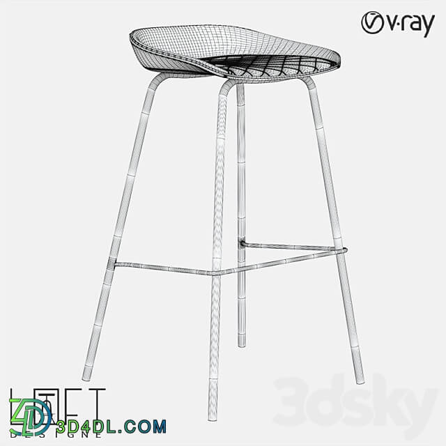 Bar stool LoftDesigne 30126 model