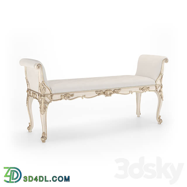  OM Josephine Bench with Railing Romano Home