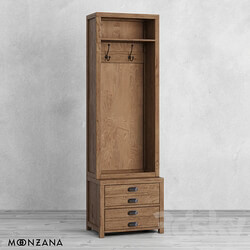 Wardrobe _ Display cabinets - OM Wardrobe-hanger Printmaker 1 section Moonzana 