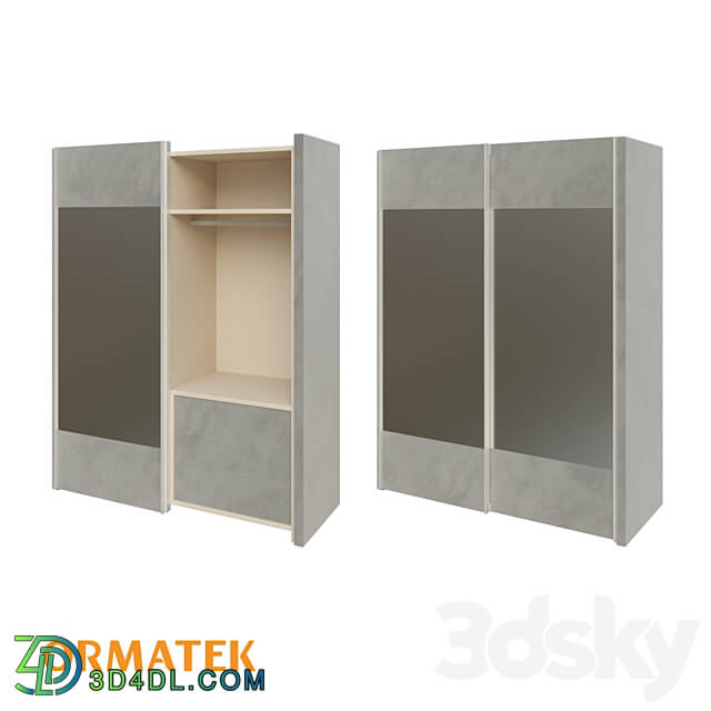 Wardrobe _ Display cabinets - Wardrobe Verda New