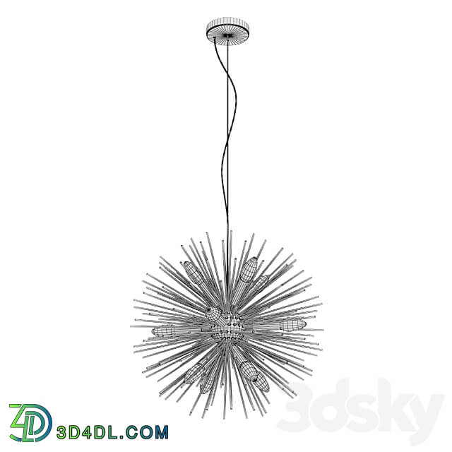 Pendant light OM Chandeliers Lussole Loft Star LSP 8334 LSP 8336 LSP 8337