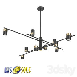 Pendant light OM Chandelier Lussole Loft Gilbert LSP 8377 