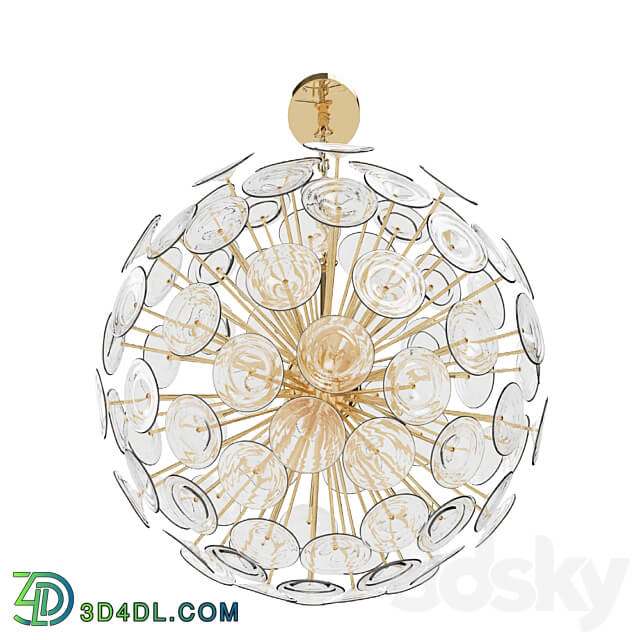 Pendant light OM Chandelier Lussole Loft SHELBY LSP 8385