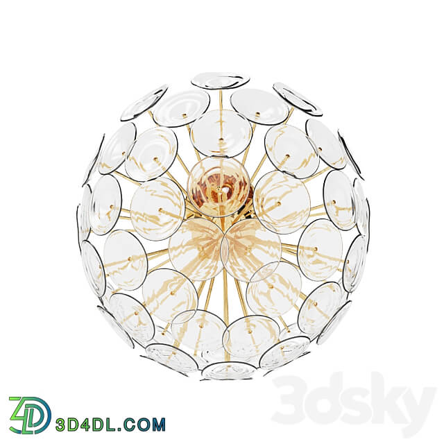 Ceiling lamp OM Chandelier Lussole Loft SHELBY LSP 8386
