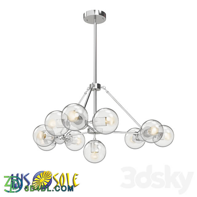 Pendant light OM Chandelier Lussole Loft HARTWELL LSP 8392