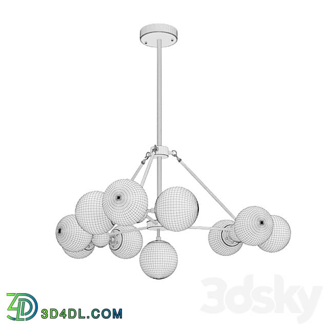 Pendant light OM Chandelier Lussole Loft HARTWELL LSP 8392