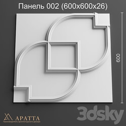 Aratta Panel 002 600x600x26  